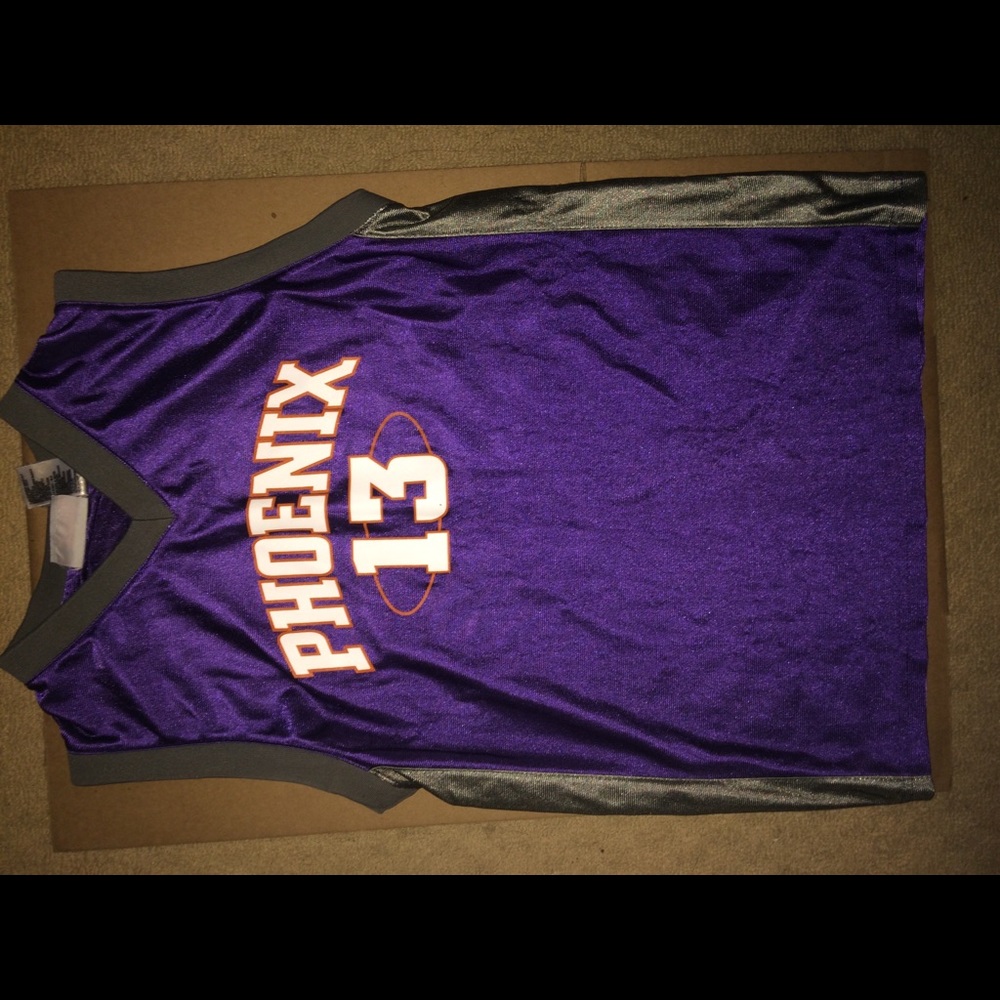 Phoenix Suns Steve Nash Printed Jersey. Sz Youth L